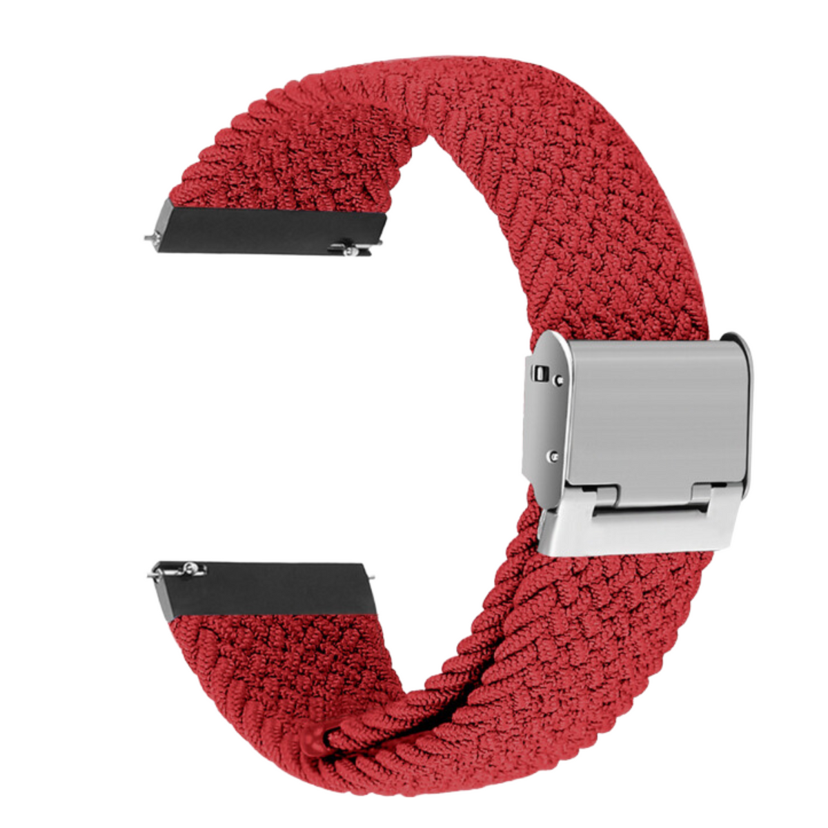Red Braided Nylon Watch Band for VitalityWatch