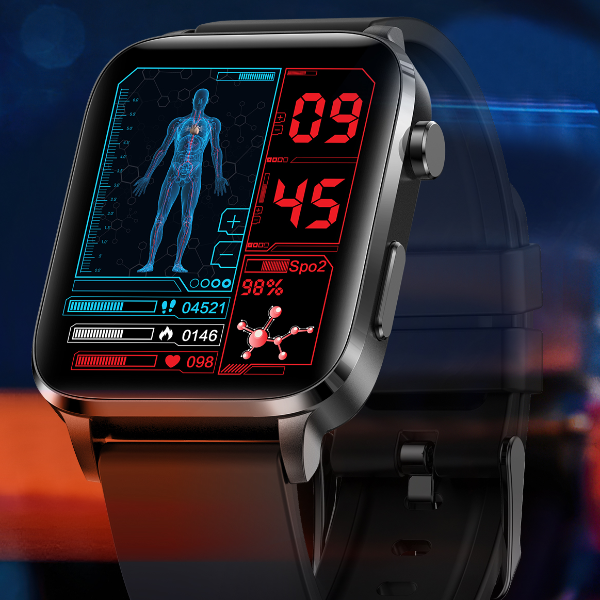 Cold Laser Therapy Watch by VitalityWatch with health dashboard
