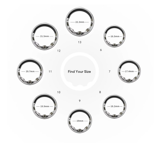 Glucose Smart Ring size guide – VitalityWatch