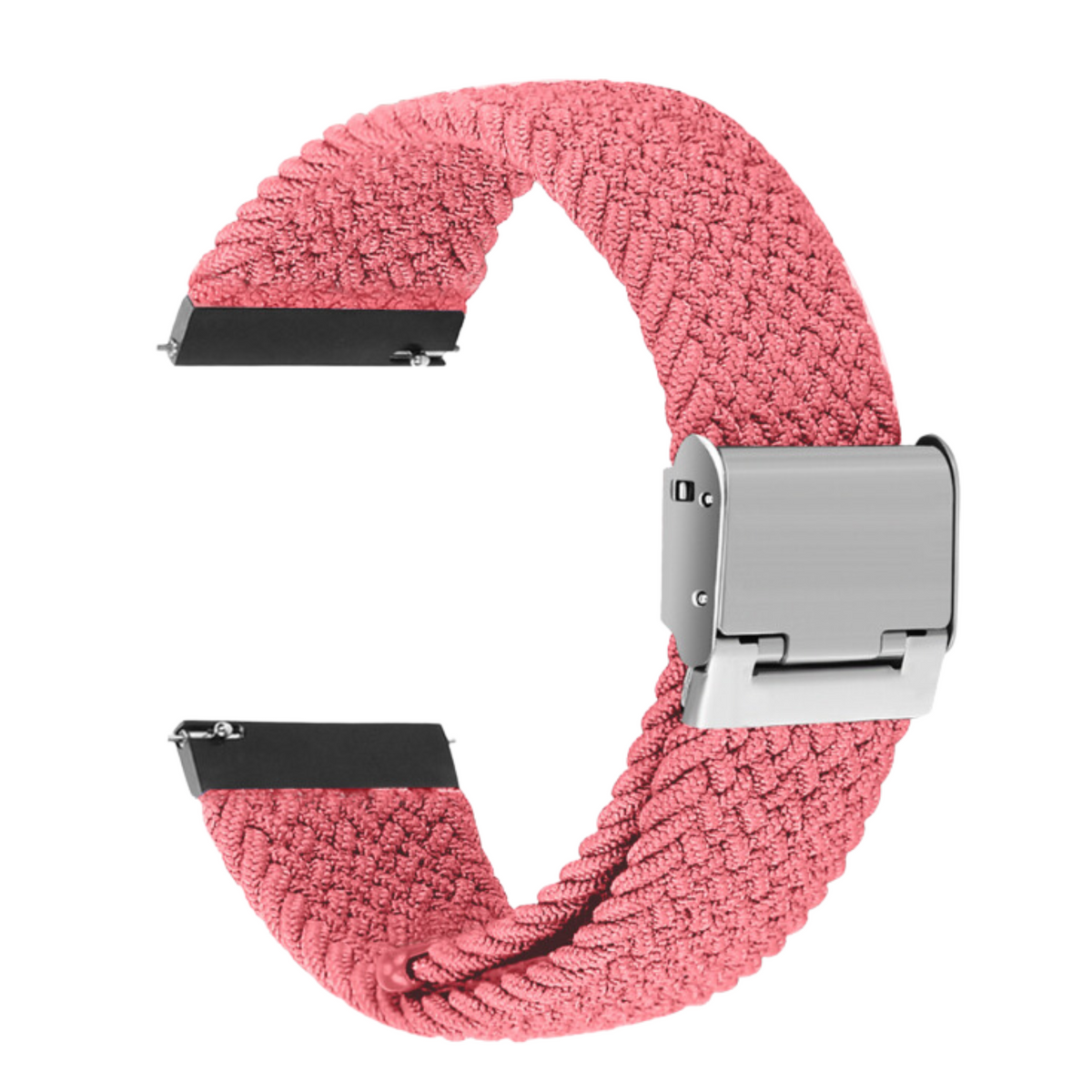 Pink Braided Nylon Watch Band for VitalityWatch