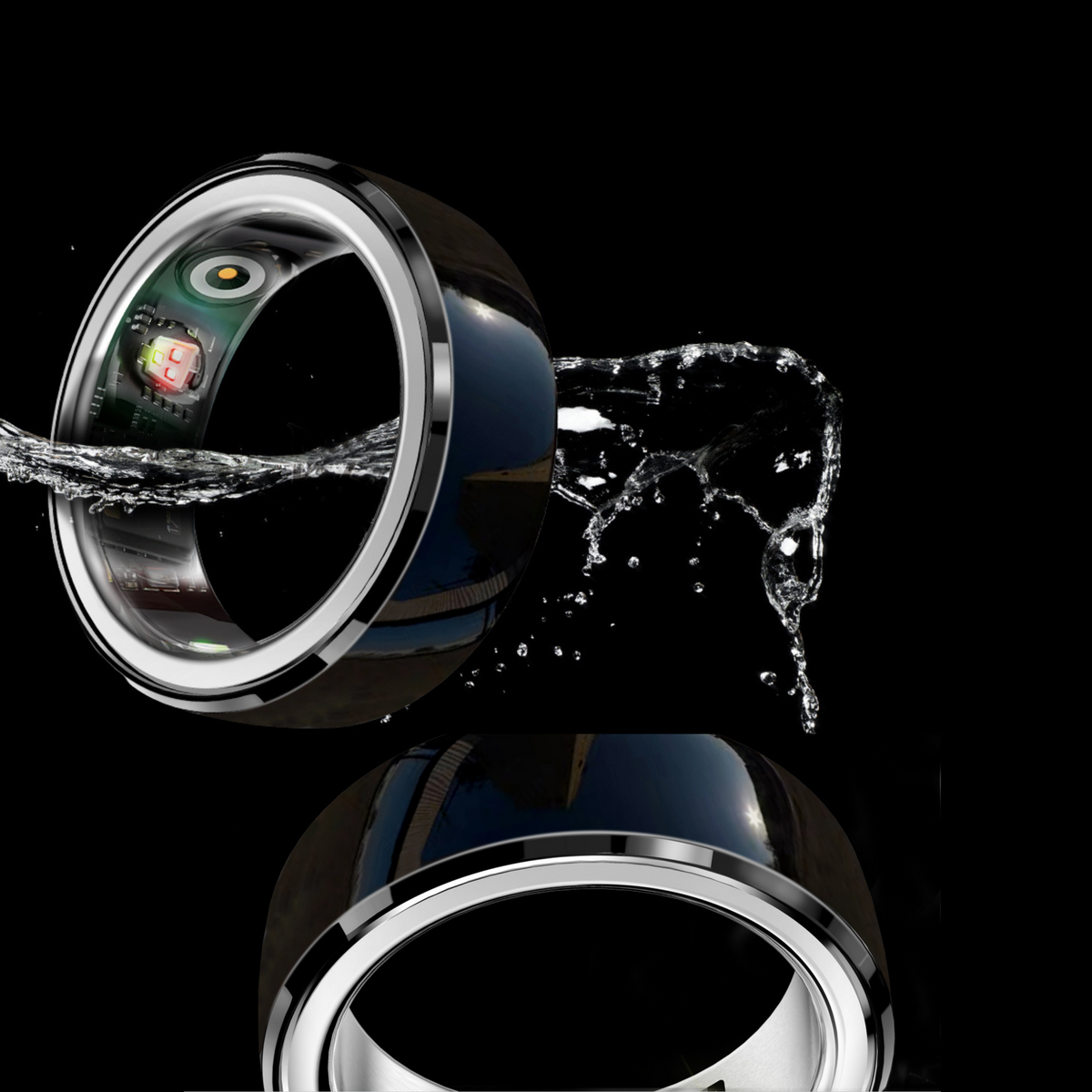 Blood Pressure Smart Ring sensors inside the ring – VitalityWatch