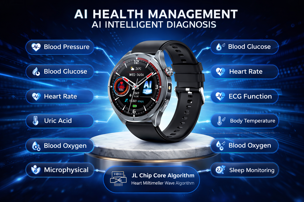 AI Health Watch health management features overview – VitalityWatch