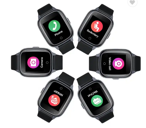 Fall Detection Smartwatch app screens – VitalityWatch