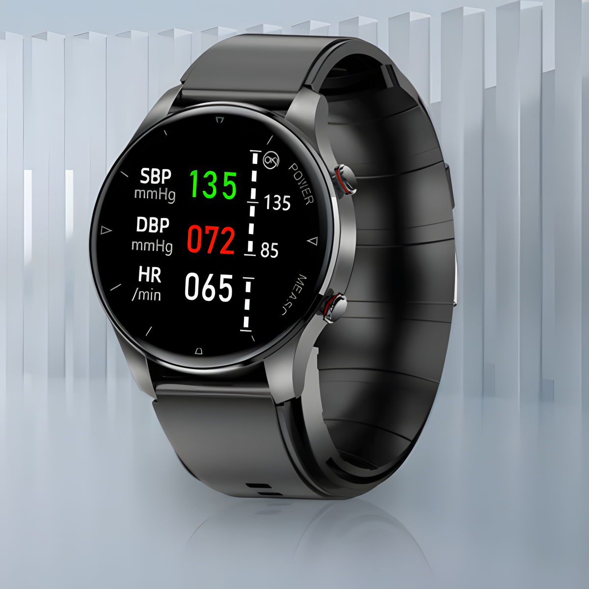 Health metrics tracked by Blood Pressure Watch with Inflatable Airbag™