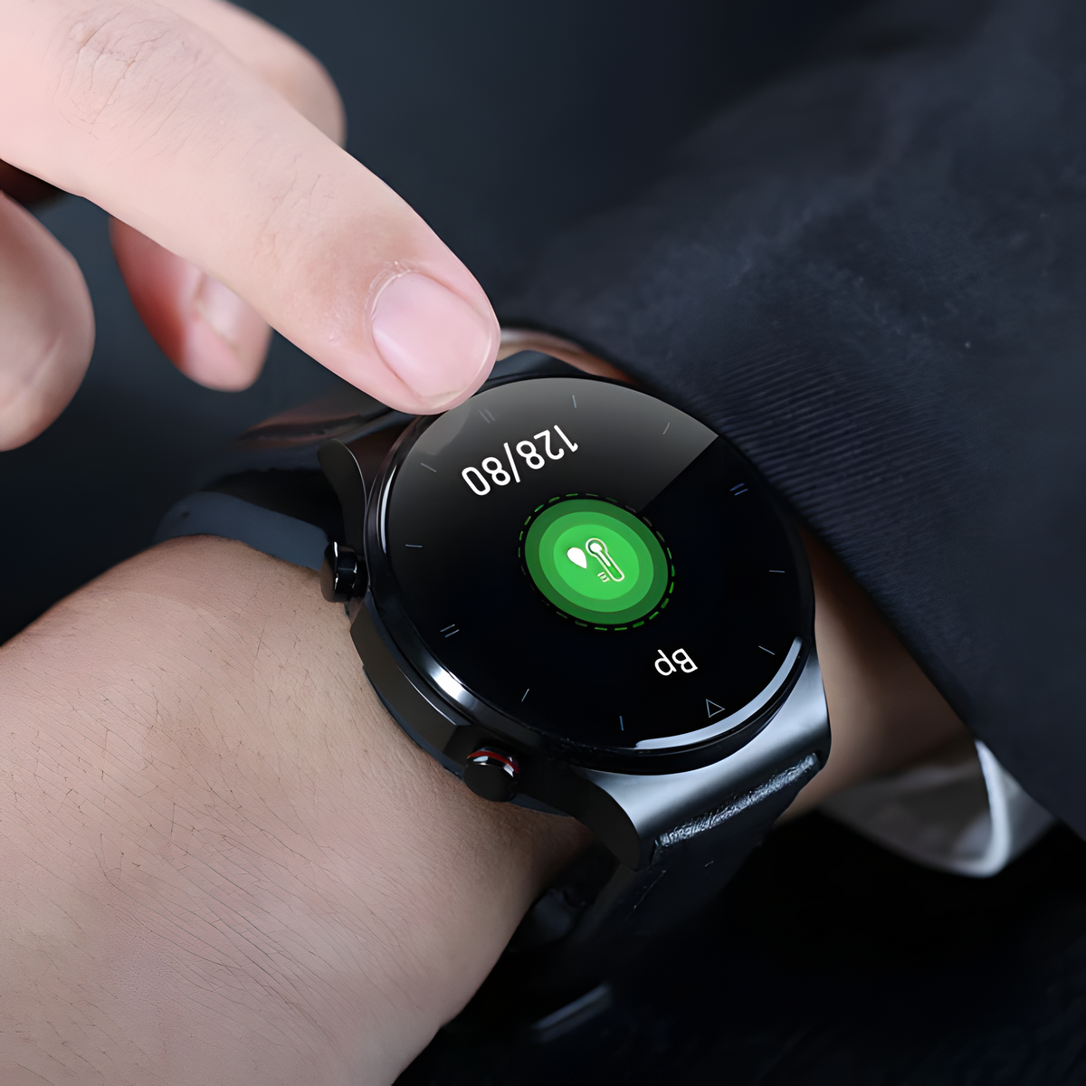 Blood Pressure Watch with inflatable airbag strap – VitalityWatch